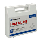 First Aid Only 106-Piece First Aid Kit for 25 People, Plastic Case - 223-U/FAO-Single - LL Medico