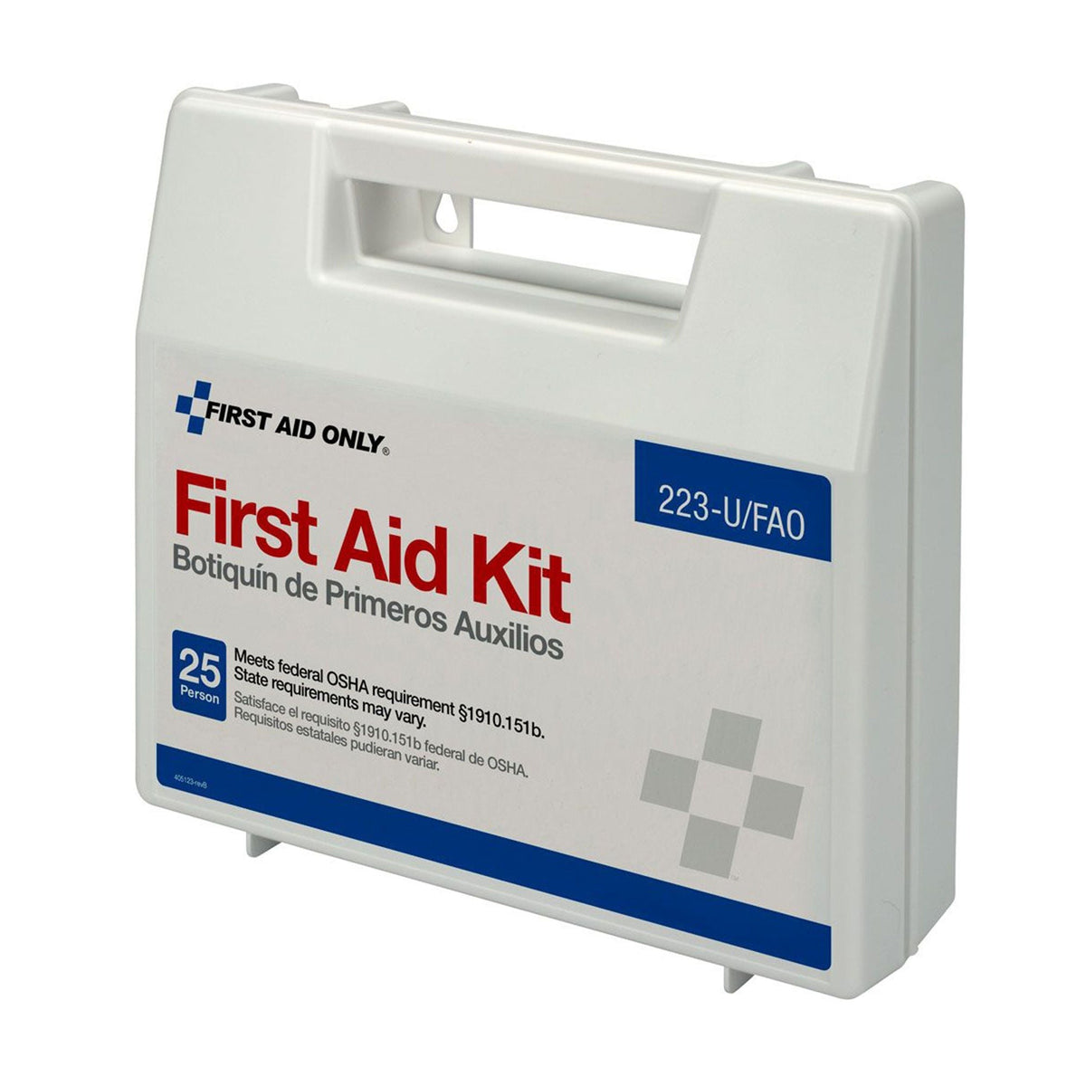 First Aid Only 106-Piece First Aid Kit for 25 People, Plastic Case - 223-U/FAO-Single - LL Medico