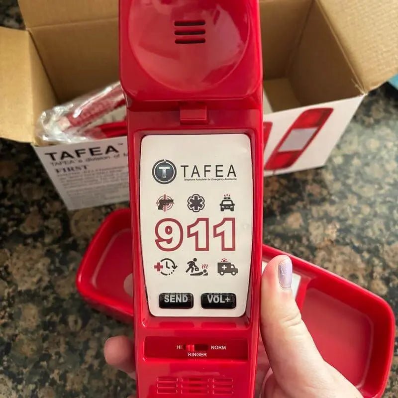 FIRST by TAFEA Lift-to-Call 911 Emergency Phone - FIRST - LL Medico