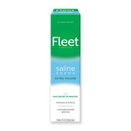 Fleet Saline Enema, Extra Volume 7.8 oz - 132020110 - LL Medico