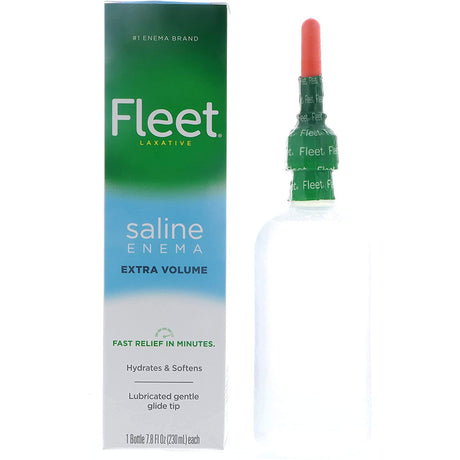Fleet Saline Enema, Extra Volume 7.8 oz - 132020110 - LL Medico