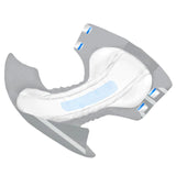 Forsite AM:PM Adult Diapers w/ Plastic Backing, Stripes - FH7000-Trial - LL Medico