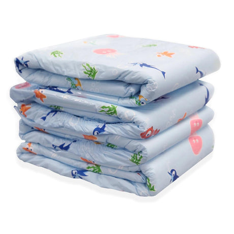 Forsite AM:PM Adult Diapers w/ Plastic Backing, Under the Sea - FH4000-Trial - LL Medico