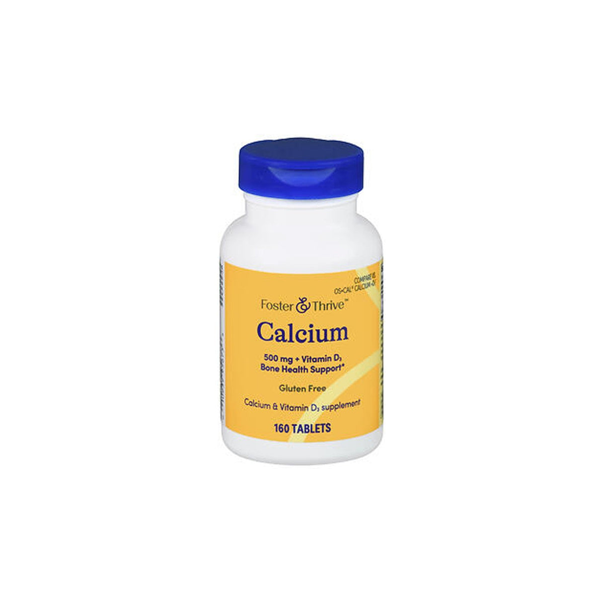 Foster & Thrive Calcium + Vitamin D3 Joint Health Supplement - 1093995681 - LL Medico