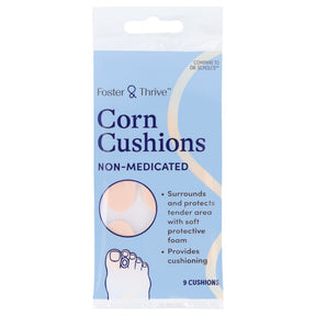 Foster & Thrive Corn Cushions, Non-Medicated, 9 Cushions - 01093996026-Pack - LL Medico