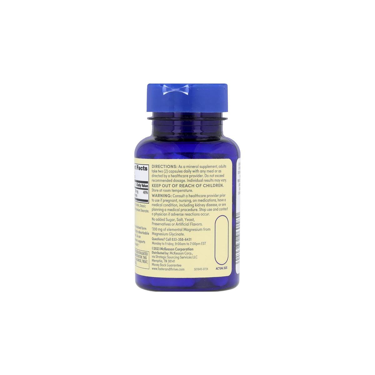 Foster & Thrive Magnesium Mineral Supplement, 250 mg - 01093995685 - LL Medico
