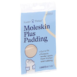 Foster & Thrive Moleskin Plus Padding, 3 Sheets, 4 1/8" x 3 3/8" - 01093996030-Pack - LL Medico