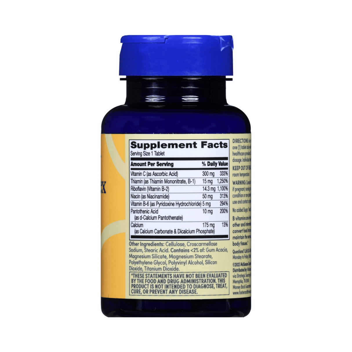 Foster & Thrive Vitamin B Complex Multivitamin Supplement - 01093995709 - LL Medico