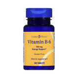 Foster & Thrive Vitamin B6 Supplement, 100 mg - 01093995714 - LL Medico