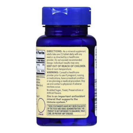 Foster & Thrive Zinc Gluconate Mineral Supplement, 50 mg - 01093995688 - LL Medico