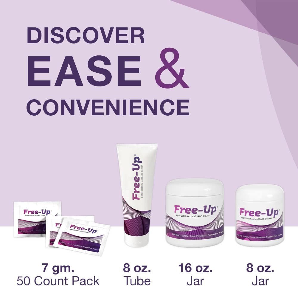 Free-Up Professional Massage Cream, Fragrance Free, 16 oz - 13-3241-Single - LL Medico