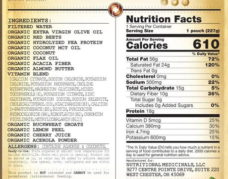 Functional Formularies Keto, Ketogenic Feeding Tube Formula - KEWS124-Each - LL Medico