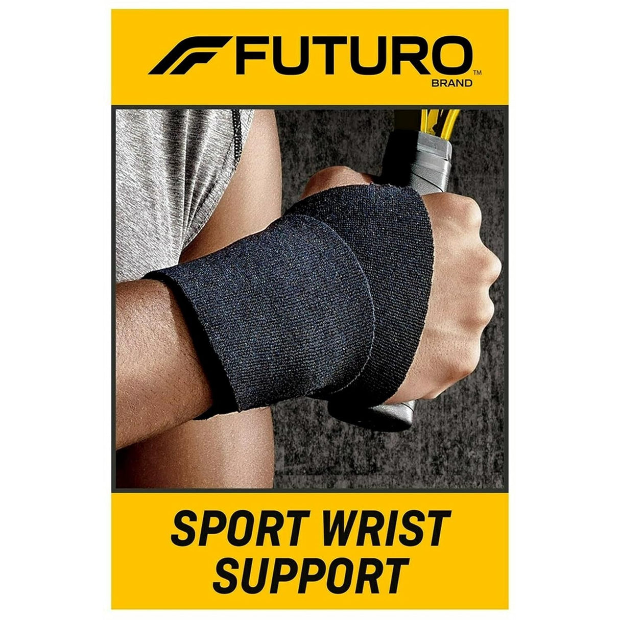 Futuro Sport Adjustable Wrist Support, Black, One Size Fits Most - 09033ENR-Single - LL Medico