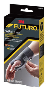 Futuro Wrist Brace, Right Hand, Compression Stab - 48400ENR-Single - LL Medico