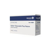 Gallant Surgical Prep Razor, Single Edge Single Blade, Nonsterile Disposable - 4251-Box - LL Medico