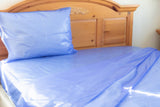 Gary Heavy Duty Plastic Mattress Cover Protector, Full XL - GMC-FULL-XL-ELASTIC-MILKY7-8 - LL Medico