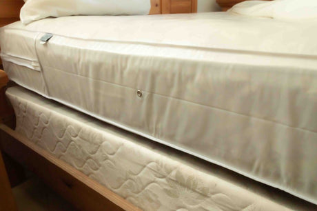 Gary Heavy Duty Plastic Mattress Cover Protector, Twin XL - GMC-TWIN-XL-ELASTIC-MILKY7-8 - LL Medico