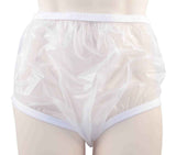 Gary Pull - On High Back Enclosed Elastic Plastic Pants - Pull-On-High-Back-Enclosed-XS - LL Medico