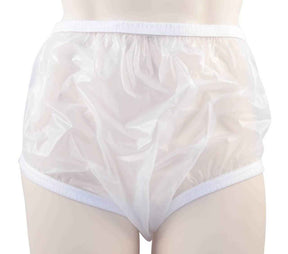Gary Pull - On High Back Enclosed Elastic Plastic Pants - Pull-On-High-Back-Enclosed-XS - LL Medico