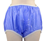 Gary Pull - On Terry Lined Plastic Pants - Pull-On-Terry-Milky-White-7-XS - LL Medico