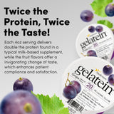 Gelatein Oral Supplement, Grape Flavor, 4 oz Cup - 11681-Single - LL Medico