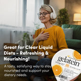 Gelatein Oral Supplement, Orange Flavor, 4 oz Cup - 11691-Single - LL Medico
