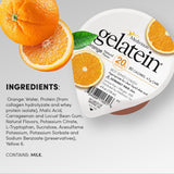 Gelatein Oral Supplement, Orange Flavor, 4 oz Cup - 11691-Single - LL Medico