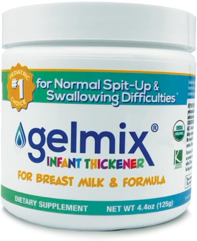Gelmix Organic Infant Thickener for Breast Milk & Formula, Unflavored - GEL-WHO-004-Single - LL Medico