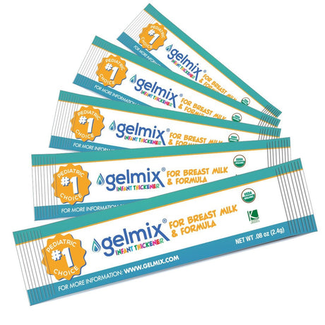 Gelmix Organic Infant Thickener for Breast Milk & Formula, Unflavored - GEL-WHO-004-Single - LL Medico