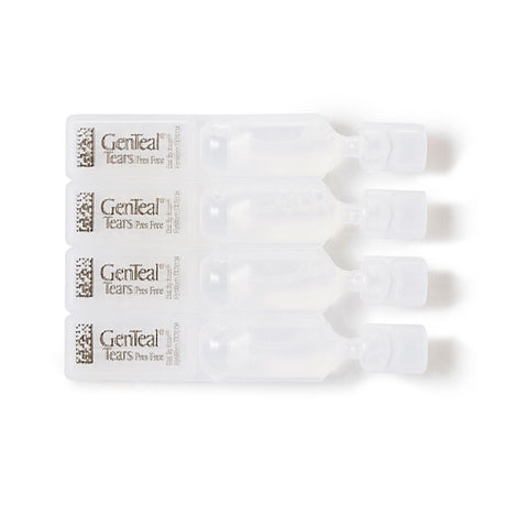 GenTeal Tears Lubricant Eye Drops, Preservative Free, Single-Use Vials, 0.9 mL - 00065806301-Box - LL Medico