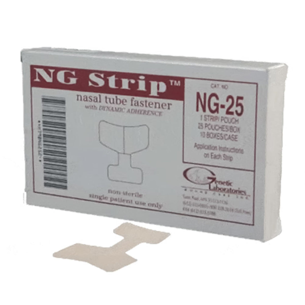 Gentell NG Strip Securement Device, Adult - NG25-Single - LL Medico