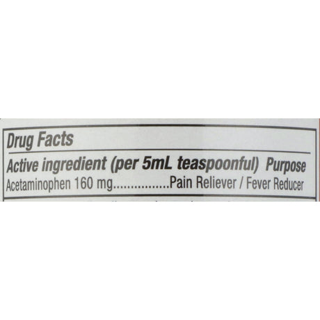Geri-Care Acetaminophen Pain Relief Liquid, 160 mg/5 mL, 16 fl oz - Q101-16-GCP-Bottle - LL Medico