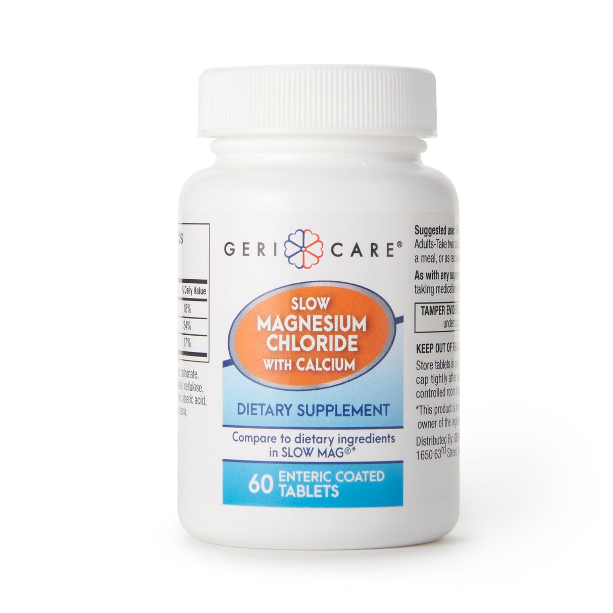 Geri - Care Calcium Magnesium Chloride Supplement - 635-06-GCP-Single - LL Medico