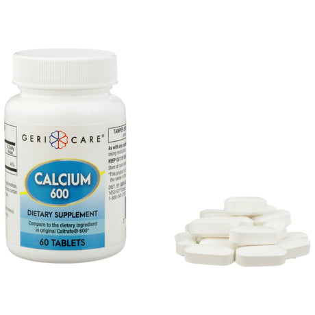 Geri - Care Calcium Supplement, 600 mg - 746-06-GCP-Single - LL Medico
