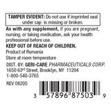 Geri - Care Coenzyme Q - 10 (CoQ10) Dietary Supplement, 100 mg - 57896087503 - LL Medico