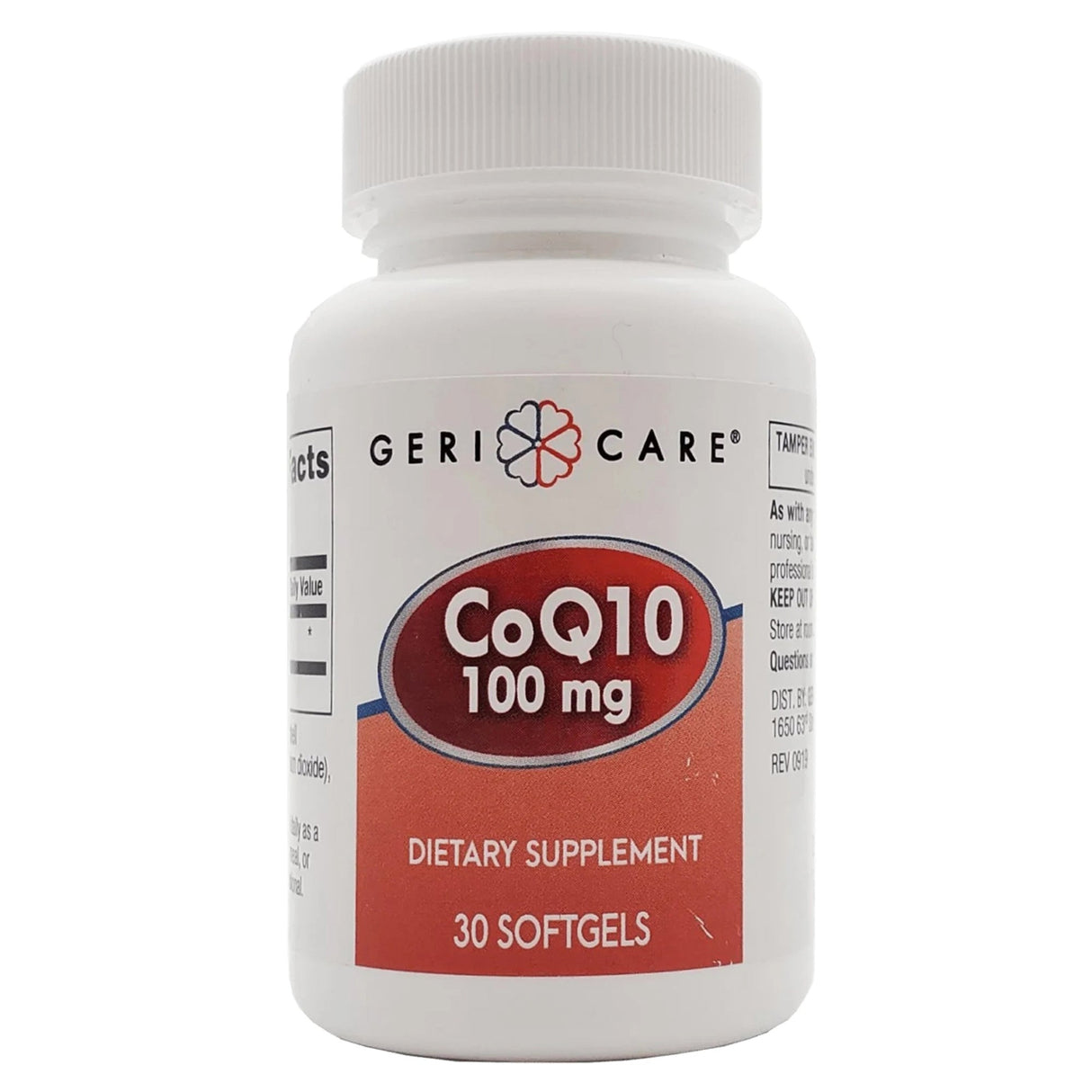 Geri - Care Coenzyme Q - 10 Supplement, 100 mg - 875-03-GCP-Single - LL Medico