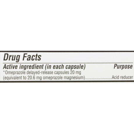 Geri-Care Omeprazole Delayed-Release Capsules, 20.6 mg, Acid Reducer - 760-42-GCP-Box - LL Medico