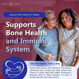 Geri - Care Oyster Shell Calcium Dietary Supplement, 500 mg - 741-01-GCP-Single - LL Medico