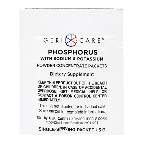 Geri - Care Phosphorus Sodium & Potassium Supplement - 844-01-GCP-Single - LL Medico