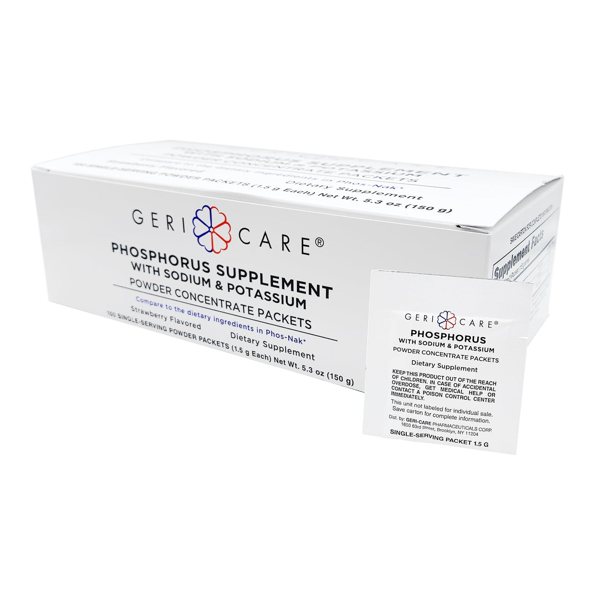 Geri - Care Phosphorus Sodium & Potassium Supplement - 844-01-GCP-Single - LL Medico