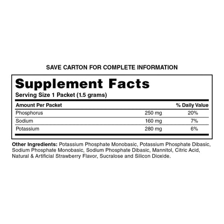 Geri - Care Phosphorus Sodium & Potassium Supplement - 844-01-GCP-Single - LL Medico