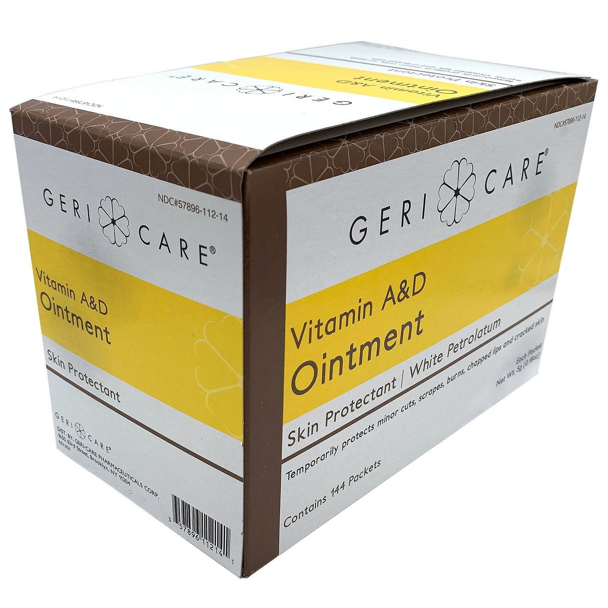 Geri - Care Vitamin A&D Ointment, 5 Gram Packets - S110-14-GCP-Box - LL Medico