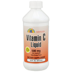 Geri - Care Vitamin C Liquid Dietary Supplement, 500 mg - Q842-16-GCP-Single - LL Medico