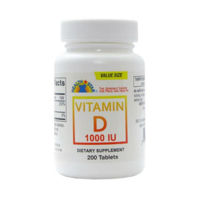Geri - Care Vitamin D3 Supplement, 1000 IU - 876-20-GCP-Single - LL Medico