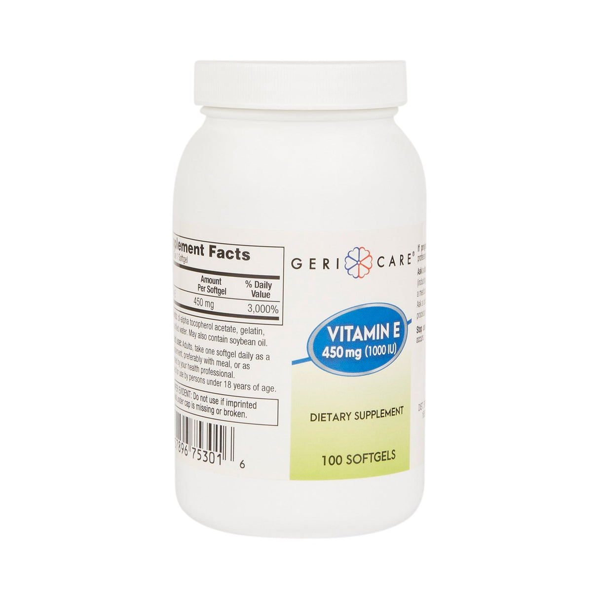 Geri - Care Vitamin E Supplement, 450 mg - 753-01-GCP-Single - LL Medico