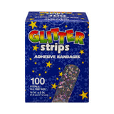Glitter Stat Strip Design Adhesive Strip, ¾ x 3 Inch