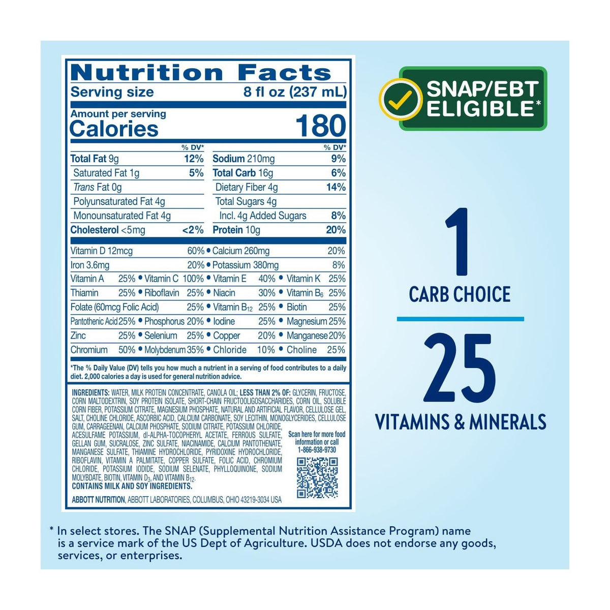 Glucerna Therapeutic Nutrition Shake, Vanilla, 8 oz - 64922-Single - LL Medico