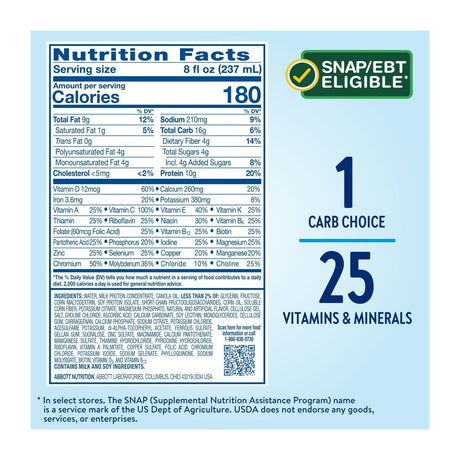 Glucerna Therapeutic Nutrition Shake, Vanilla, 8 oz - 64922-Single - LL Medico
