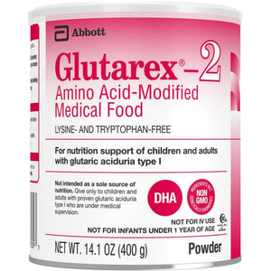 Glutarex-2 Amino Acid-Modified Medical Food Powder, Unflavored, 14.1 oz - 67038-Single - LL Medico