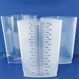 GMAX Graduated Container, Triangular, Translucent, Polypropylene, 32 oz - GP620-Single - LL Medico